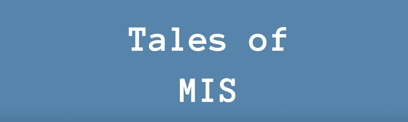 Tales of MIS: Meet Debbie S1E1