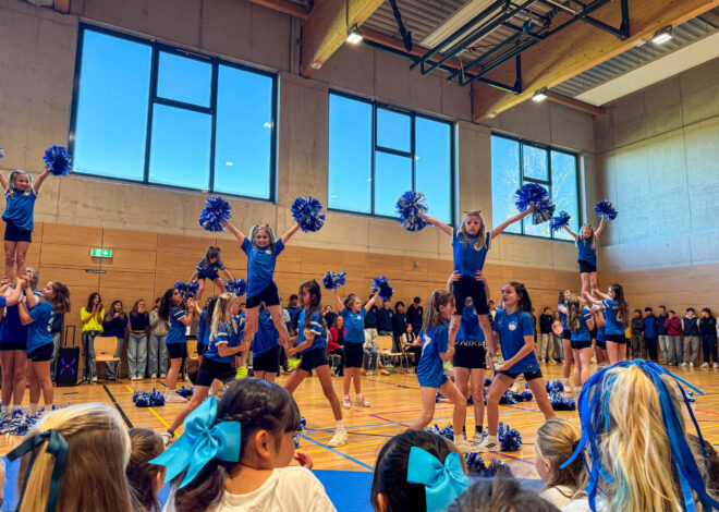 MIS Cheer Squad Lifts Off