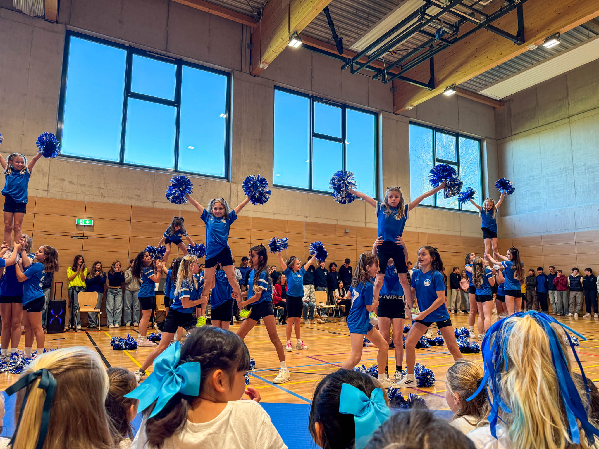 MIS Cheer Squad Lifts Off