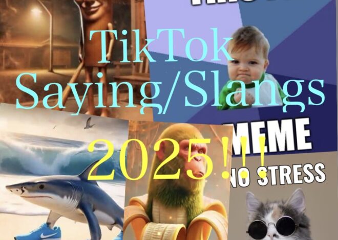 Hallway Dictionary 2025: TikTok Edition